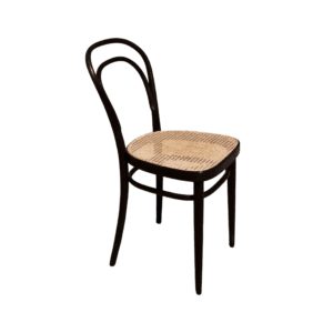 Original THONET 214 Buche schwarz Wiener Geflecht Kaffeehausstuhl