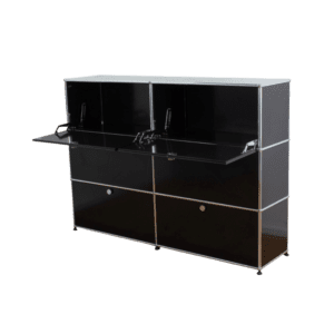 Original USM Haller Sideboard Highboard Regal 3x2 graphitschwarz