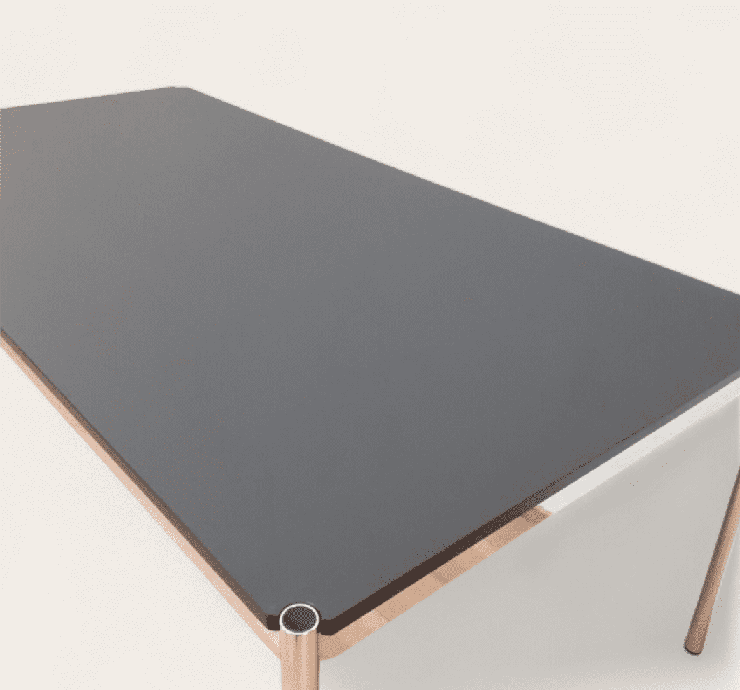 Original USM Haller Tisch 175cm x 100cm Nero schwarz Fenix – Bild 3