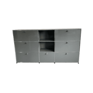 Original USM Haller Highboard 3x3 mittelgrau
